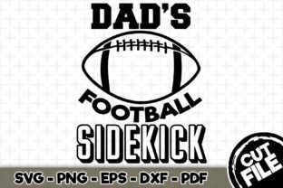 Dad's Football Sidekick: Graphics for Crafts & Branding