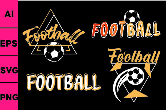 Football 2022 Crafts Graphics for Local Business Branding
