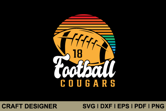 Football Cougars SVG: Graphics & Crafts Asset Review