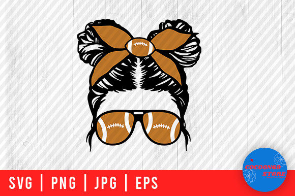 Football Daughter and Mom Life Svg: Graphics for Crafts