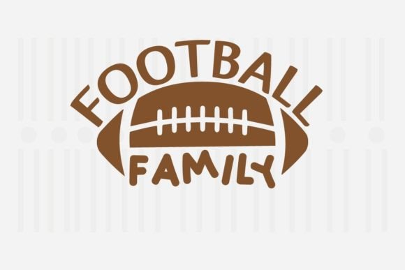 Football Family Graphics: SVG Quotes for Crafts