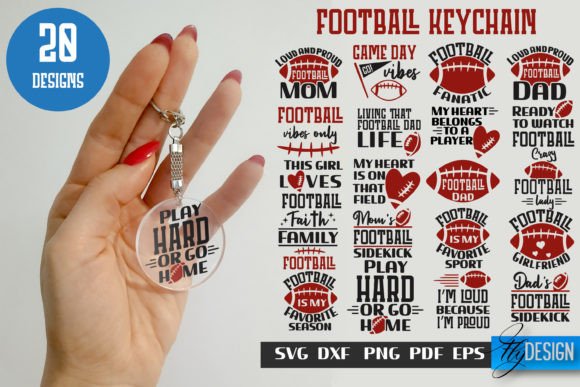 Football Keychain SVG Bundle: A Crafter's Review