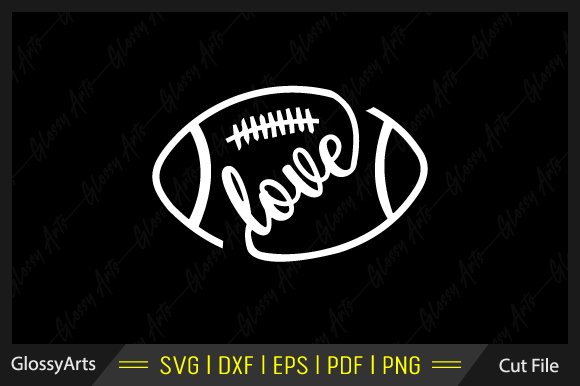 Football Love SVG: Graphics & Crafts Asset Review