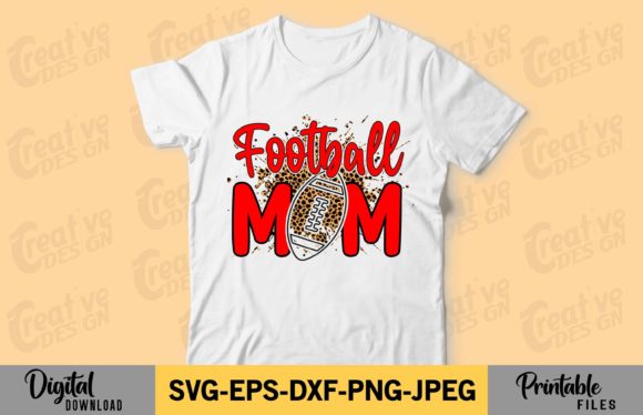 Football Mom Graphics: Sublimation for Crafts & Branding