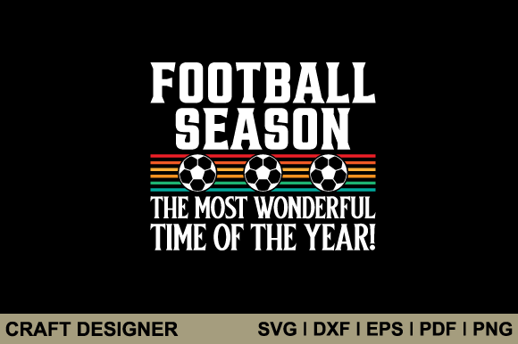 Football Season Graphics: A Crafts SVG Asset Review