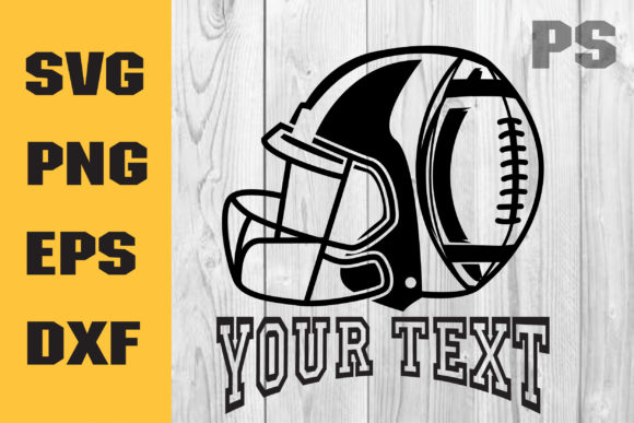 Football Svg Graphics for Sports Crafts and Editorial Design
