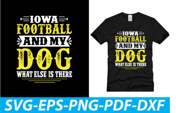 Iowa Football & Dog Graphics for Crafts