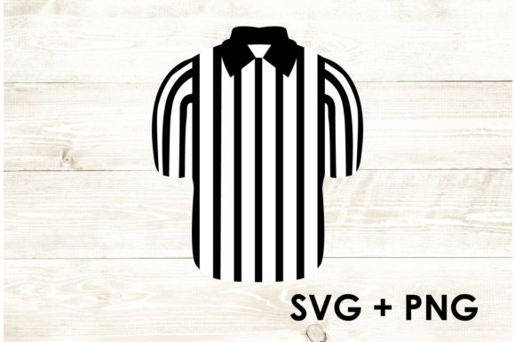 Referee Shirt Football Ref 2 Pc Graphics for Crafts